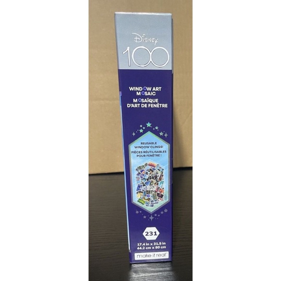 Make it Real Disney 100 Window Art Mosaic 234 PCS - Picture 3 of 6